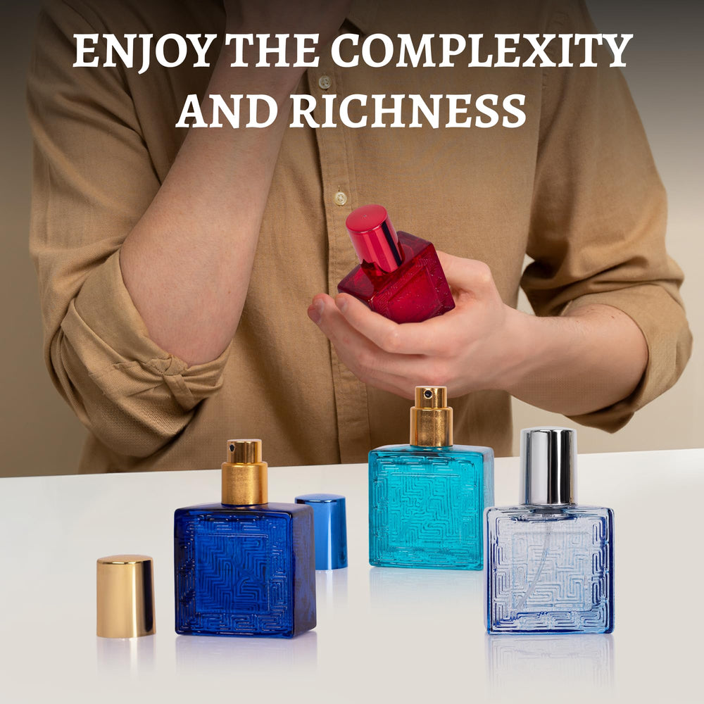 NovoGlow Verse Mini four-pack box communicates compact, travel-friendly scents.