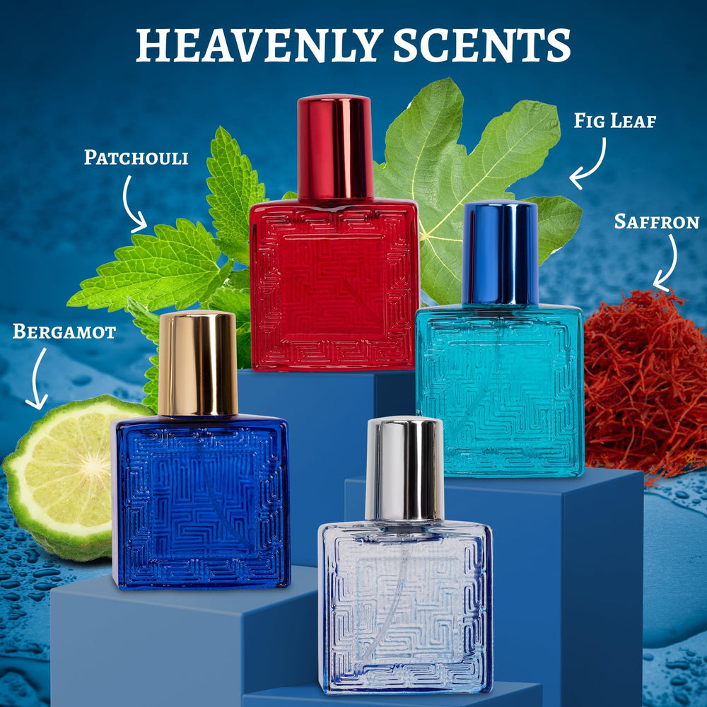 NovoGlow Verse Fresh bottle close-up conveys crisp, refreshing daytime fragrance.