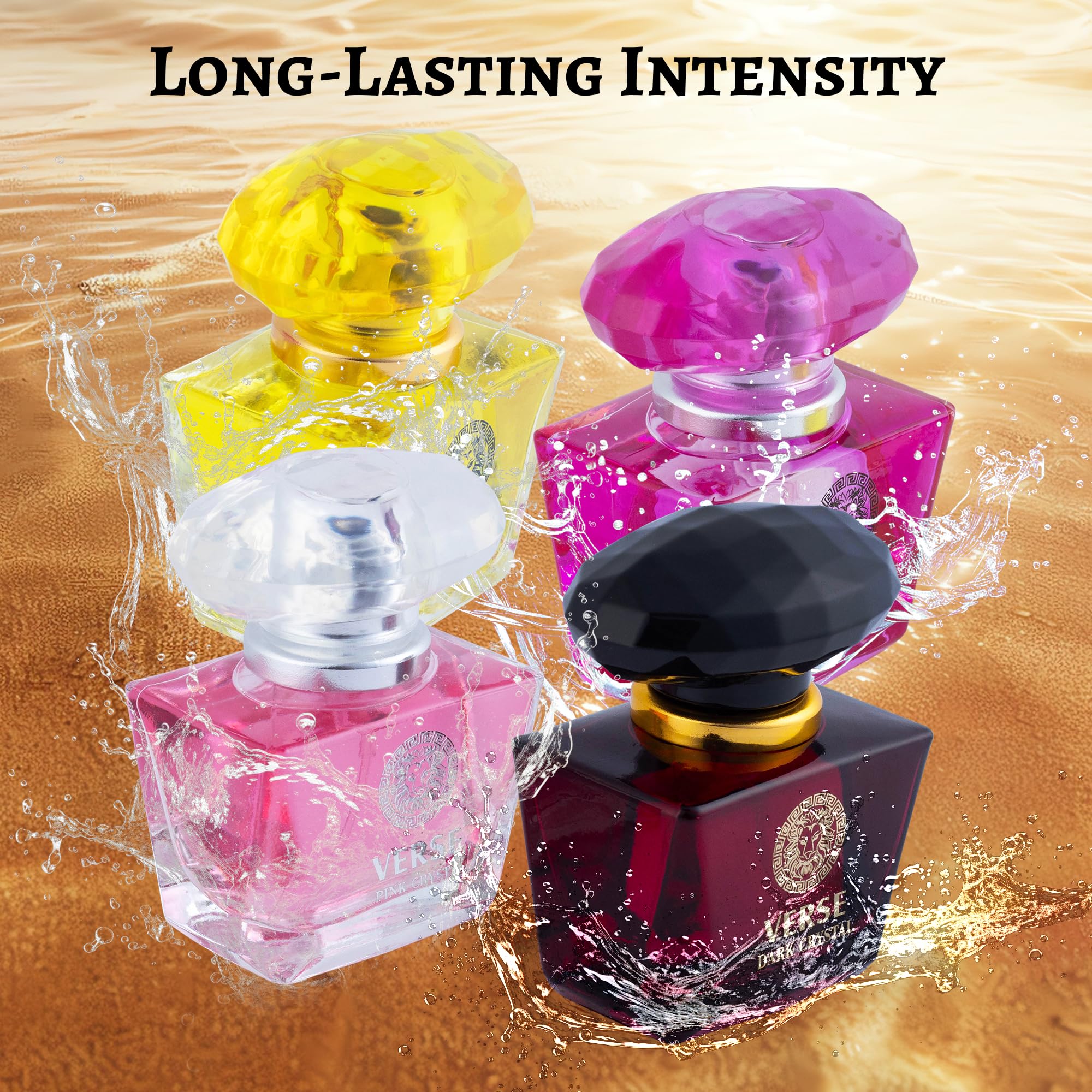 NovoGlow Verse set box features four boxed fragrances for gifting-ready elegance.