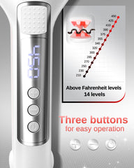 NOVUS Hair Crimper Waves reaches styling temperature in 30 seconds for quick results.