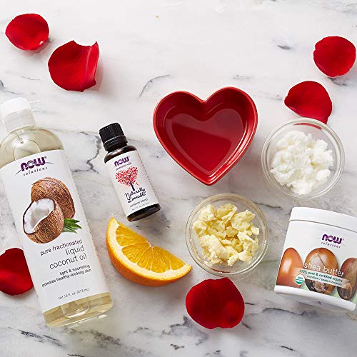 NOW Foods Liquid Coconut Oil carrier oil suitable for diluting essential oils safely