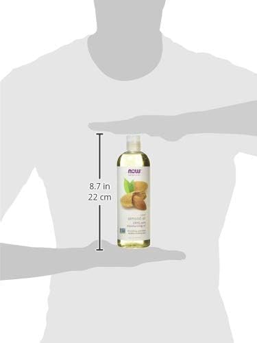 NOW Foods Sweet Almond Oil easily absorbs into skin for soft, nourished feel.