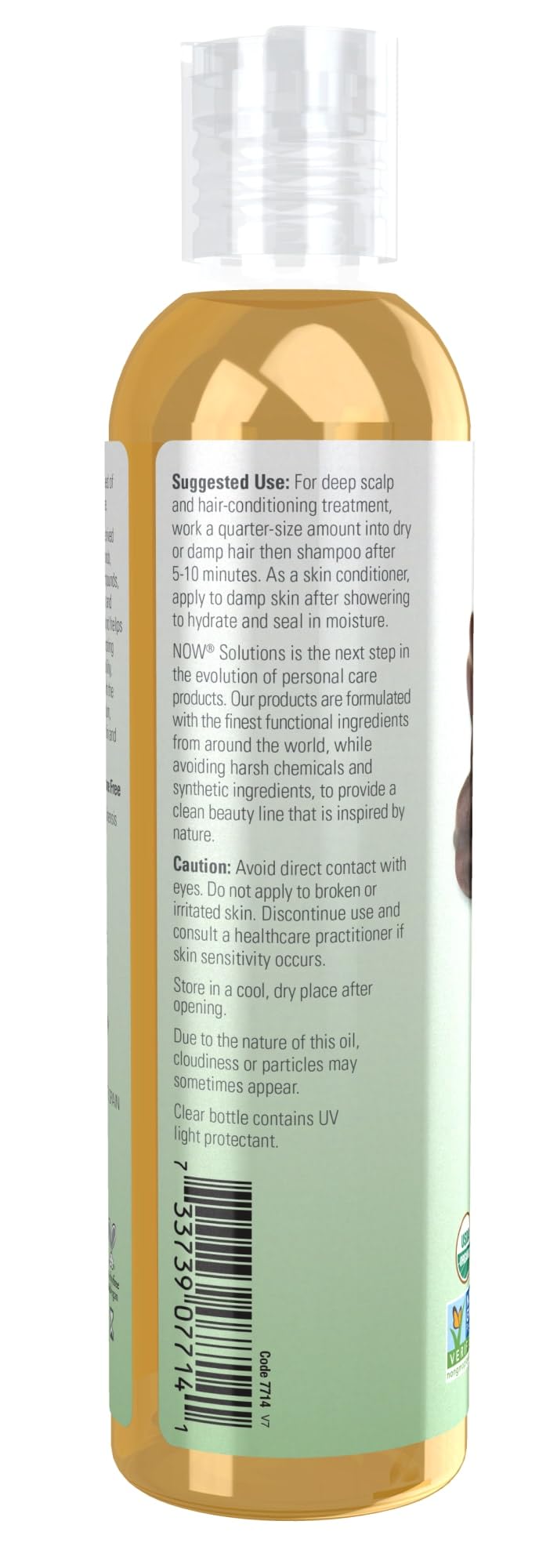NOW Foods Organic Jojoba Oil on skin demonstrates immediate moisturization after shower.