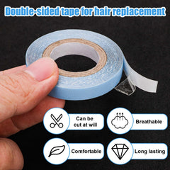 NQEUEPN invisible-design hair tape, discreet adhesion under lace or extensions for clean looks.