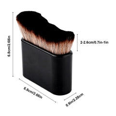 NQEUEPN soft-density synthetic bristles ensure gentle, precise makeup application.