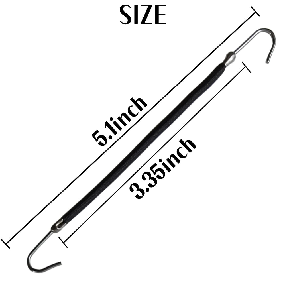 NSBELL ponytail-hooks metal hook detail shows durable design for secure hair holds.
