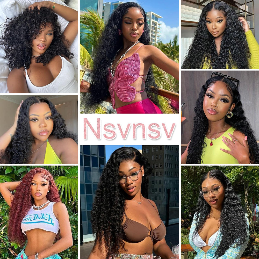Nsvnsv natural color deep wave look suitable for daily wear and events.