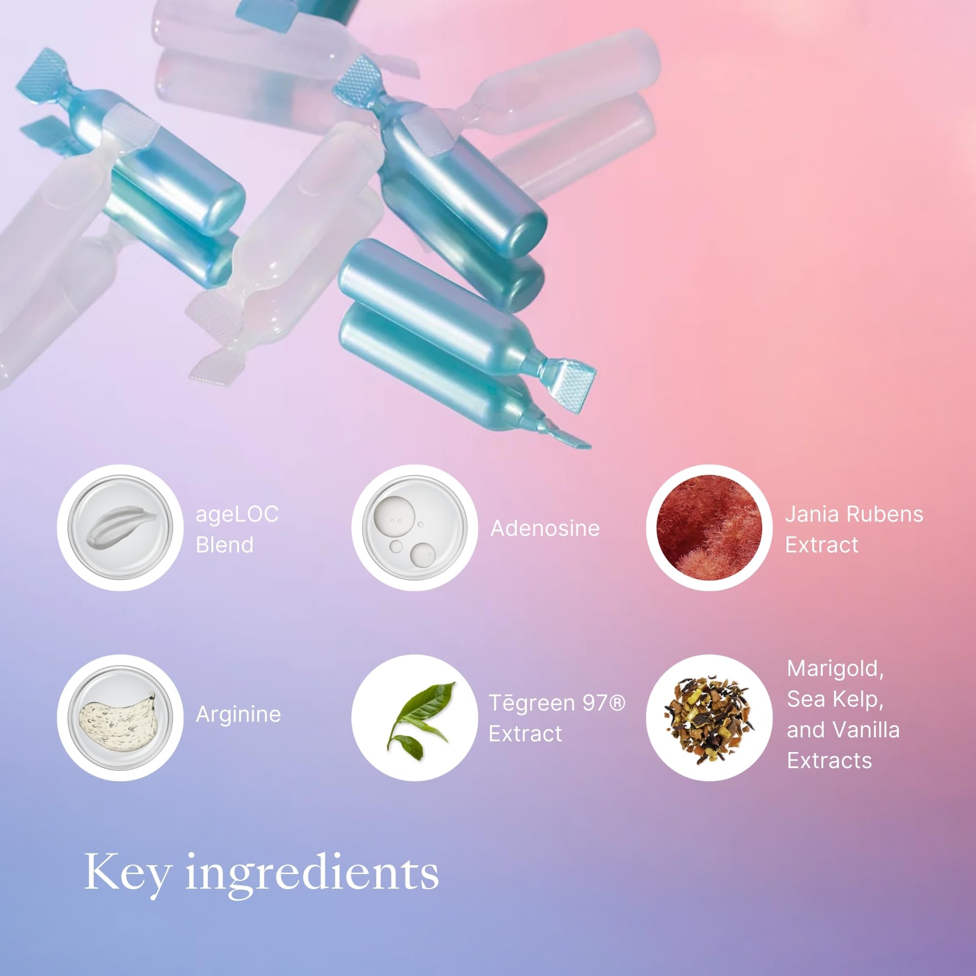 Nu Skin ageLOC GS closeup of extract-rich formula suggesting revitalizing hydration.
