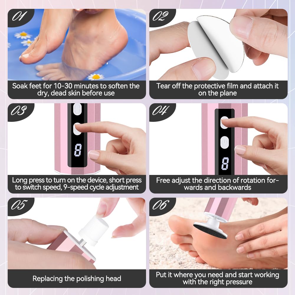 NUAKENE manicure discs 10-count emphasize nail care versatility.