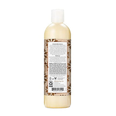 Nubian Heritage body wash bottle with frankincense and myrrh scent