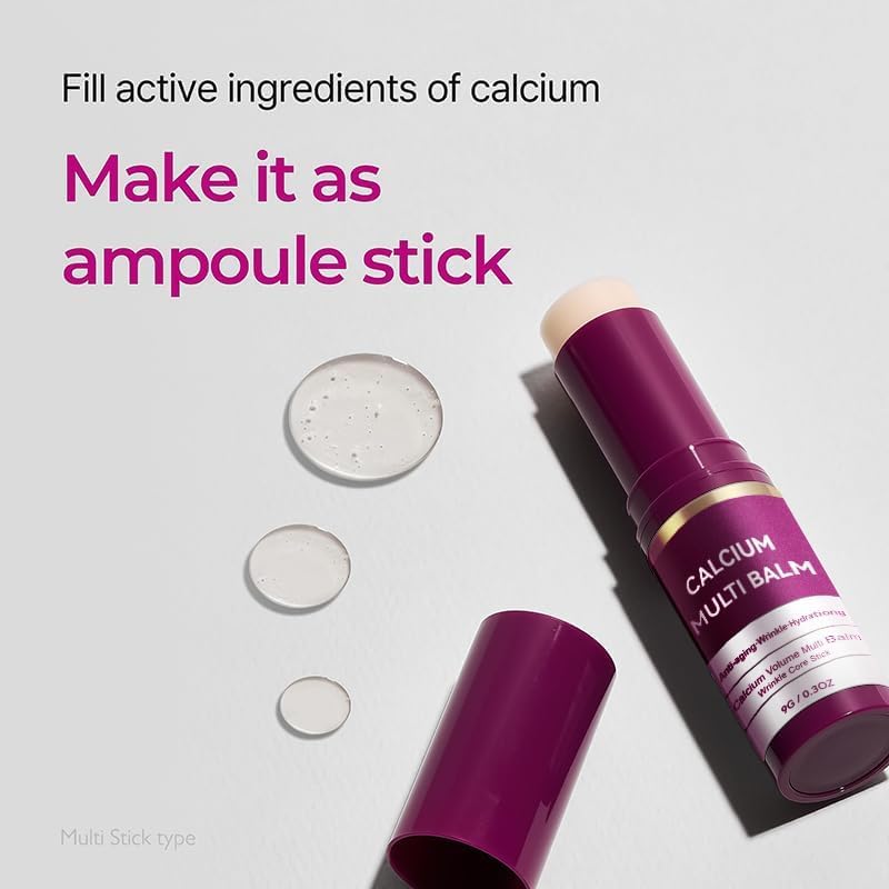 nuckhuce calcium volume multi balm stick neck area hydration and elasticity support.