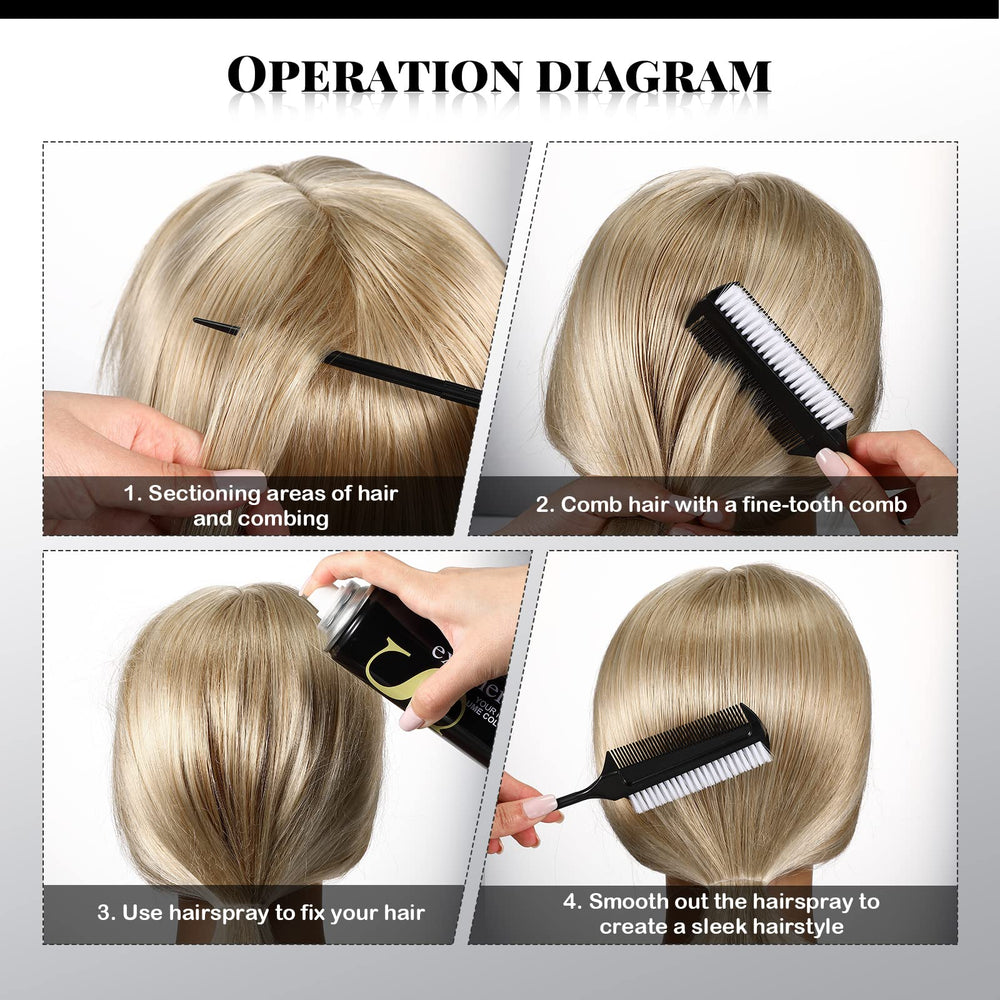 Nuenen smoothing brush creates sleek ballroom hairstyles