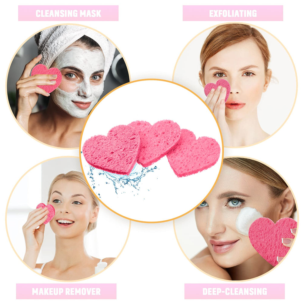 Nuenen soft absorbent sponge detail emphasizes gentle cleansing suitable for sensitive skin