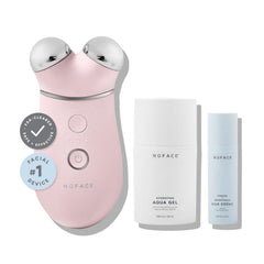 NuFACE Trinity+ device for at-home facial toning and contouring.