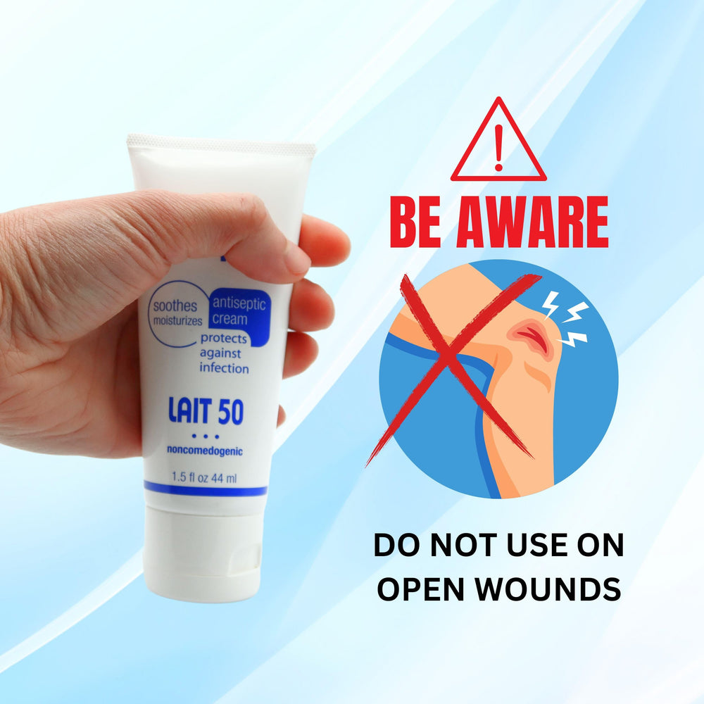 Nufree Finipil Lait 50 closed-cap sanitary packaging for hygienic daily use