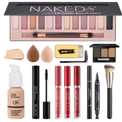NUIBO all-in-one makeup kit packaging, gift-ready and travel-friendly.