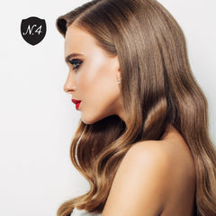 Number 4 Fluoro5 Elixir application demonstrates easy distribution for frizz control