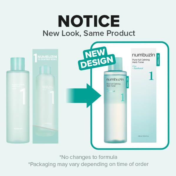numbuzin No.1 Toner pour closeup shows watery texture for hydration and oil control