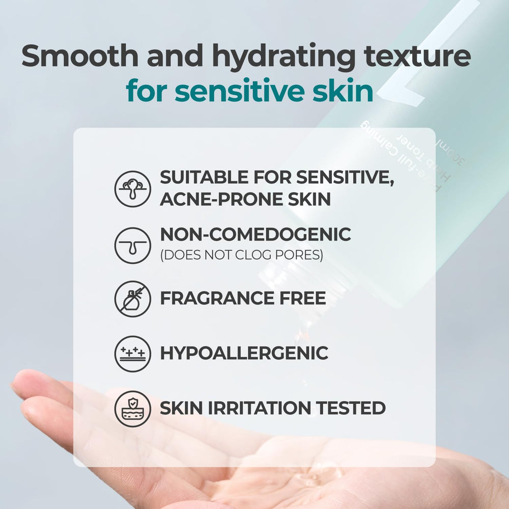 numbuzin No.1 Toner watery-texture closeup ideal for delicate skin