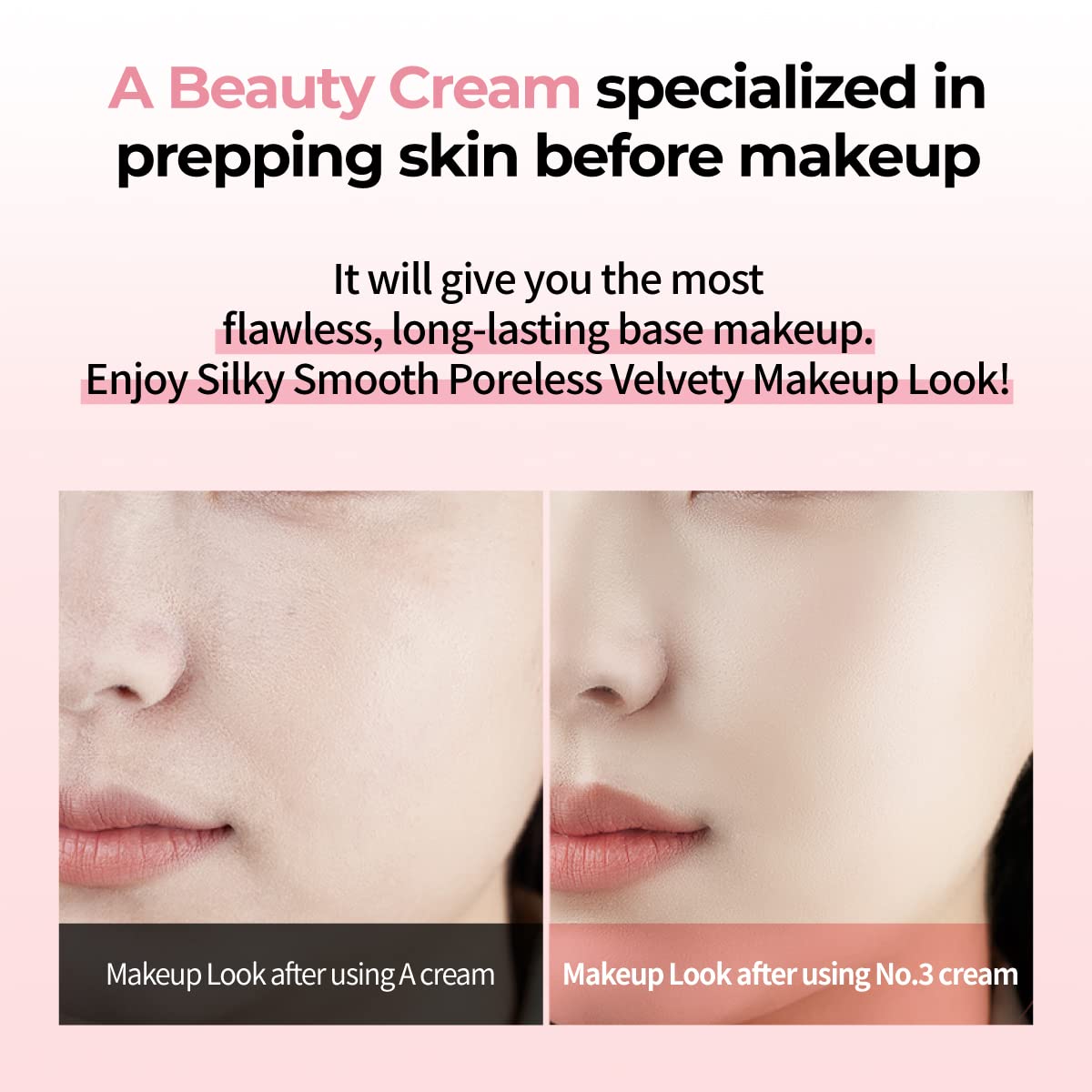 numbuzin No.3 Cream primer-like base ready for makeup in busy mornings