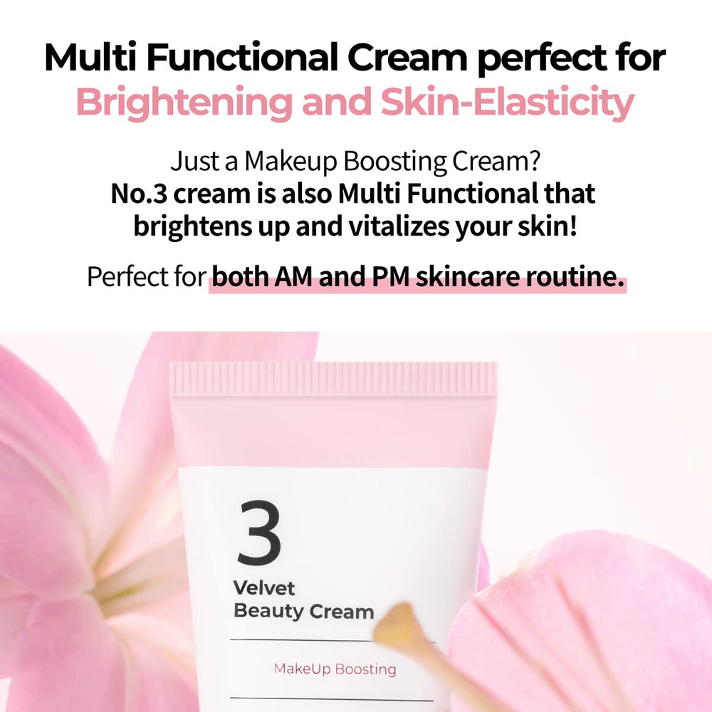 numbuzin No.3 Cream after-skincare layering for makeup-ready skin