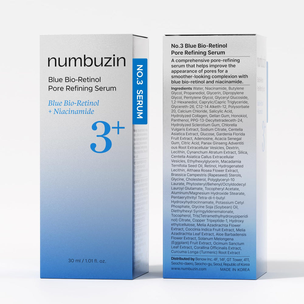 numbuzin No.3 routine icon shows morning and night use