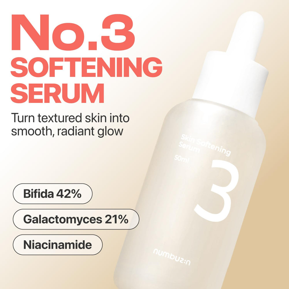 Numbuzin No.3 Serum application on hand demonstrates quick absorption and non-greasy feel.