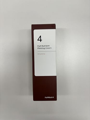 numbuzin No.4 Cream texture closeup showing smooth, rich cream for deep nourishment