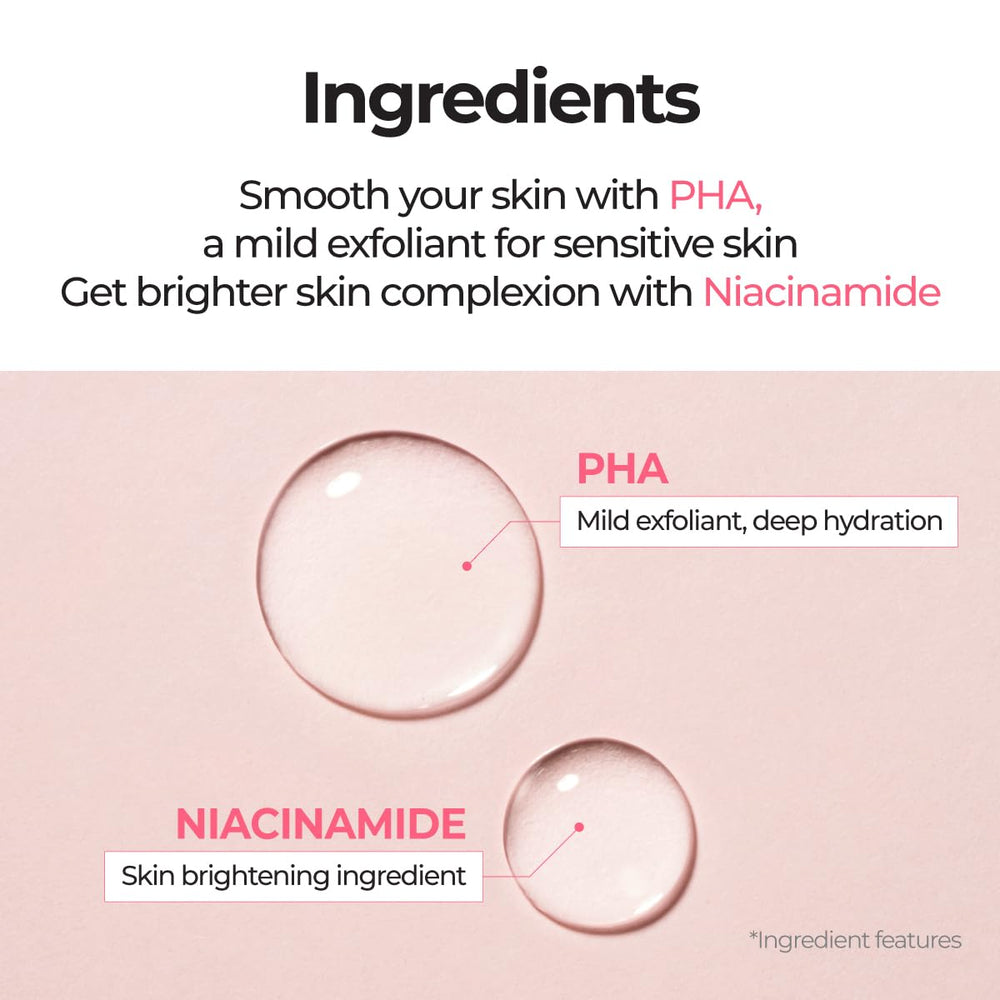 Numbuzin No.4 Toner makeup-base-boost closeup hints at smoother prep