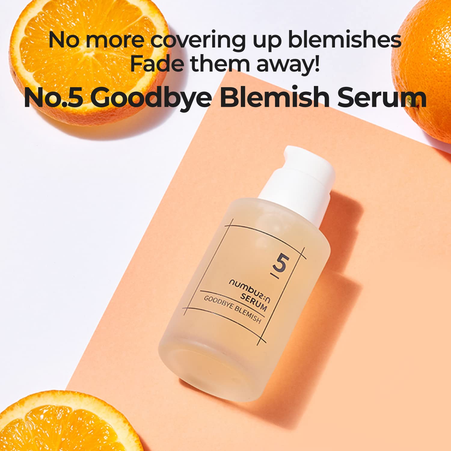 Numbuzin No.5 Serum dropper being used for daily application.