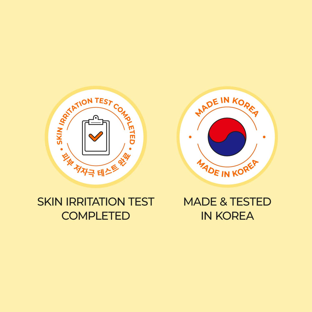 Numbuzin No.5 sheet mask results teaser shows calmer tone and hydrated skin.