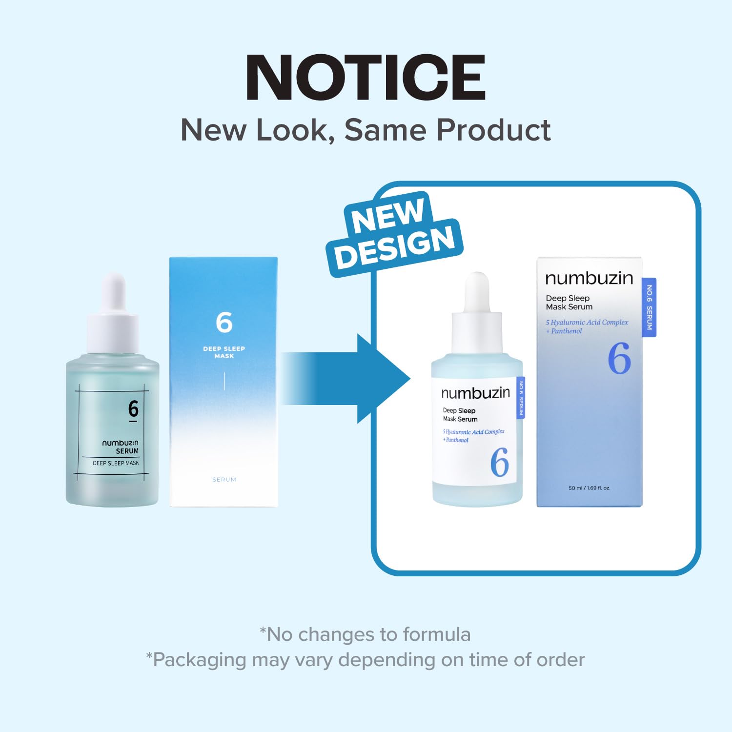 numbuzin No.6 serum watery texture swatch, fast-absorbing hydration without sticky feel