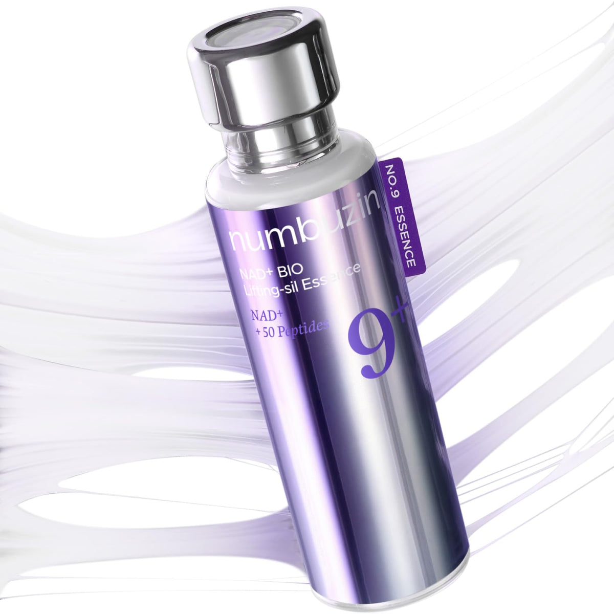 Numbuzin No.9 NAD+ bottle close-up for lifting and glow