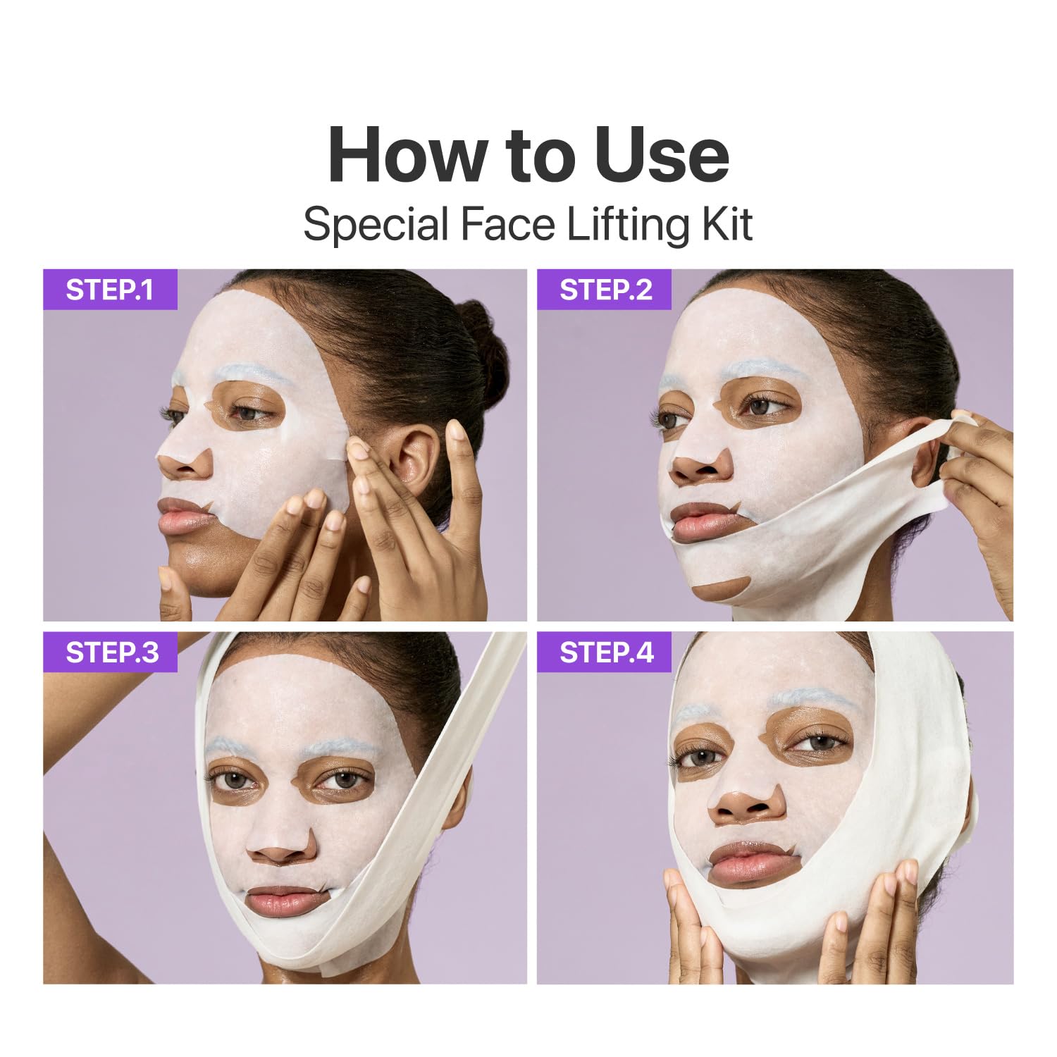 Peptides and NAD+ deliver firming sensation in the mask