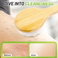 NURENDER back brush wall-mounted hook helps air-dry quickly and stay hygienic