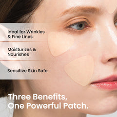 Nurive Advanced Wrinkle Patches smile-line-closeup highlighting patching for smile lines.