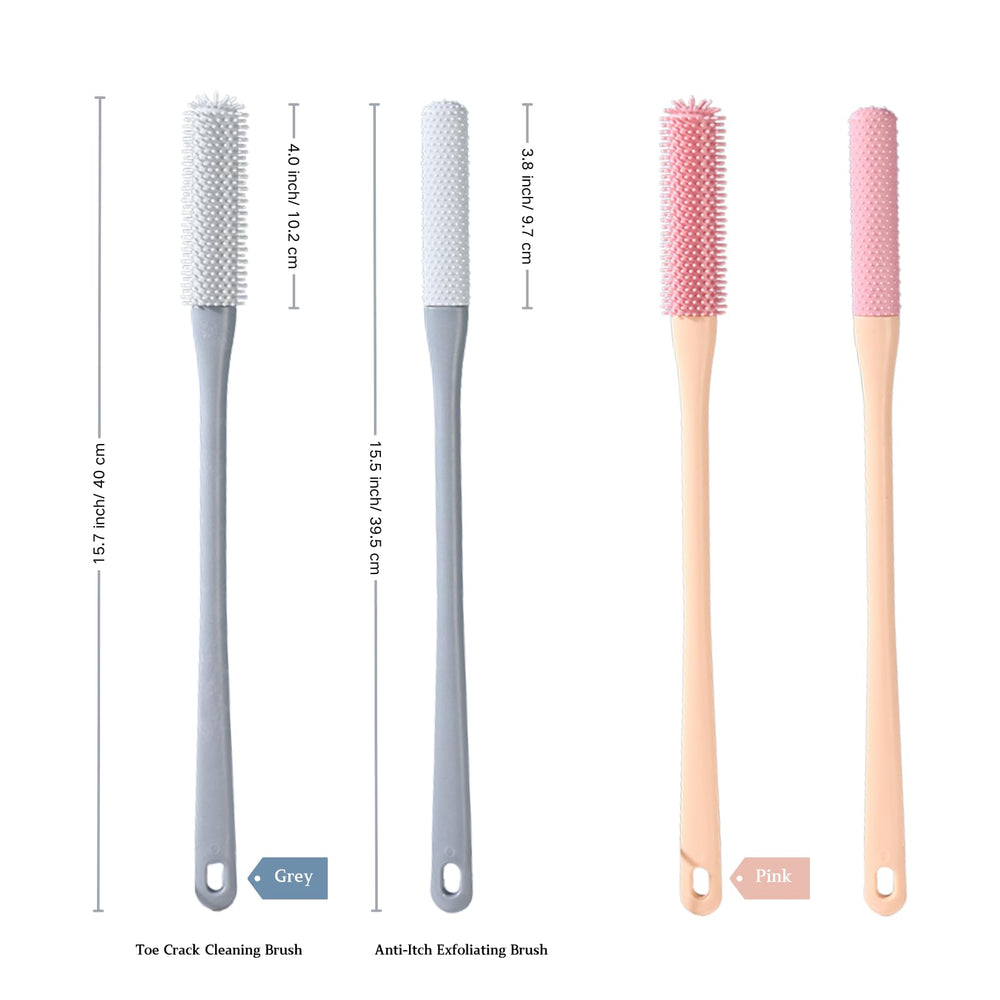 Nurlypop toe-brush-toe-cleaning-detail shows precise reach for clean toes.