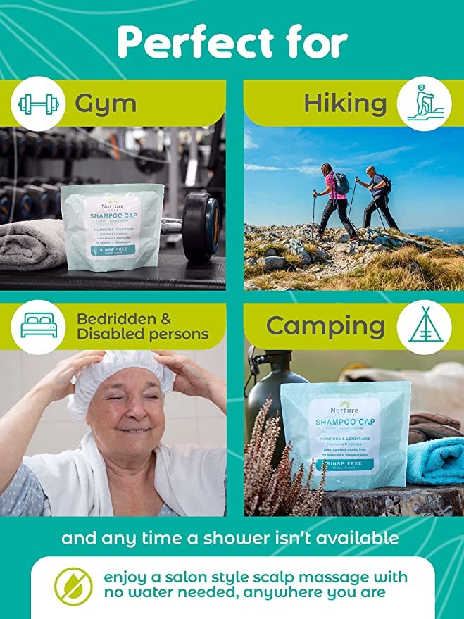 Nurture Valley elderly care cap highlights accessible grooming