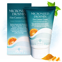 Nurturelief micronized diosmin cream bottle for leg care and smoother vein appearance