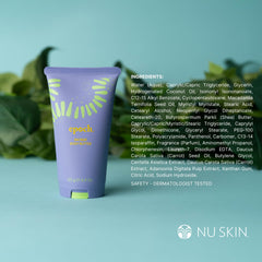 Nu Skin Epoch Baobab Body Butter jar full highlights premium shea butter for lasting moisture