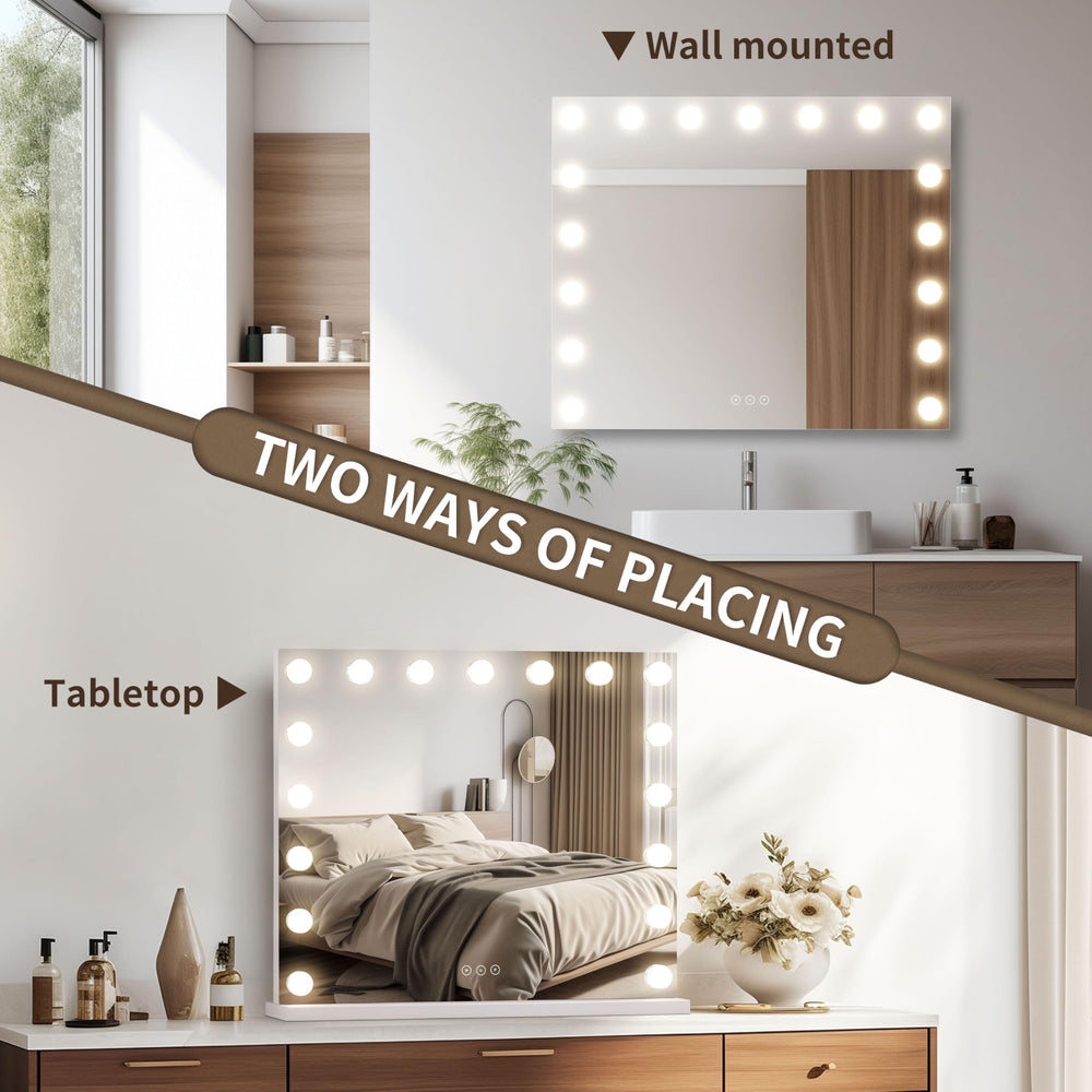 NUSVAN vanity mirror durable frame and design for daily use and longevity.