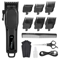 nutcore cordless hair-trimmer blades provide precise trimming for a sharp look.