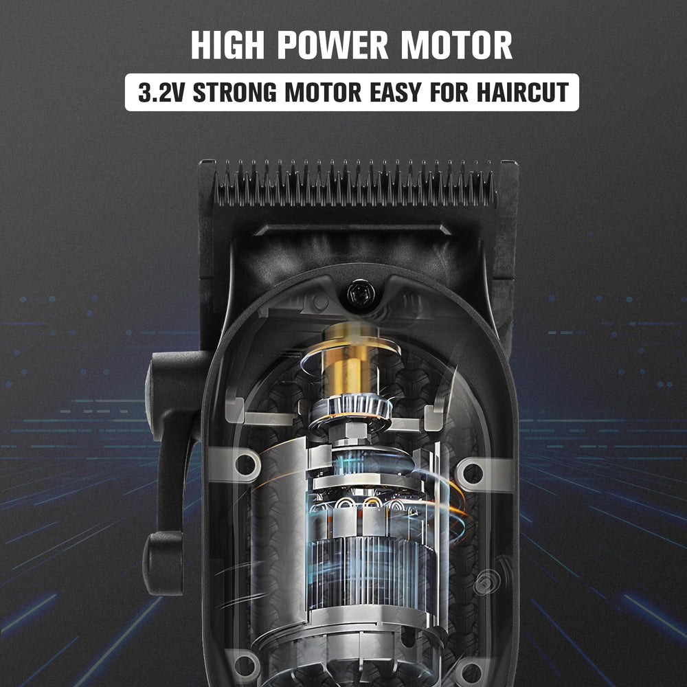 nutcore electromagnetic motor delivers strong performance with quiet operation.