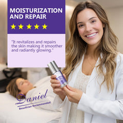 Nutravita Collagen Bounce image highlights skin springiness after application