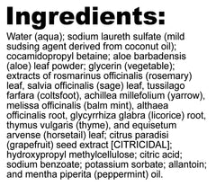 NutriBiotic cleanser botanicals closeup—aloe and grapefruit seed extract support soothing daily use.