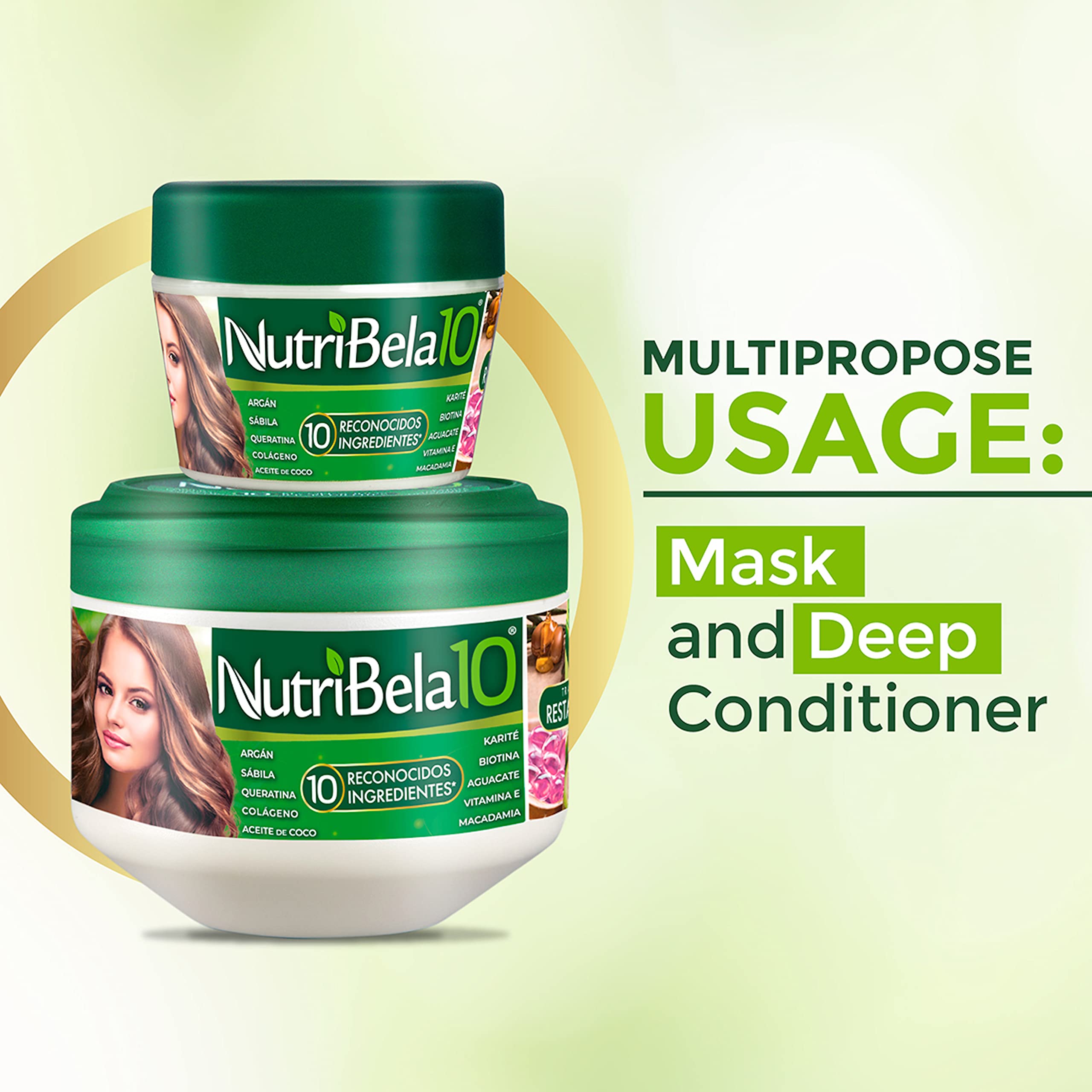 Nutribela10 cabello deshidratado brilla gracias al aceite de coco