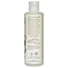 NutriBiotic coconut oil soap vegan fragrance-free formula suitable for sensitive skin