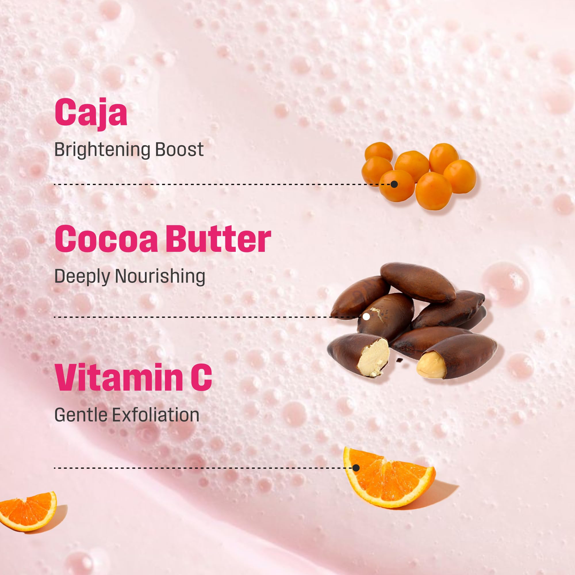 Nutrius Berry Bliss application scene showing smooth post-use hands
