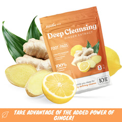 Nuubu ginger powder close-up highlighting natural ingredients for soothing self-care
