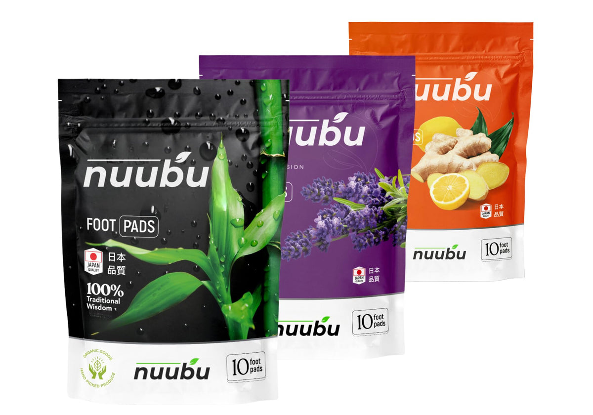 Nuubu original-pack soothing foot care with natural herbs for relaxation